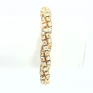 Twisted Gold Stretch Bracelet
Touchstone Crystal by Swarovski